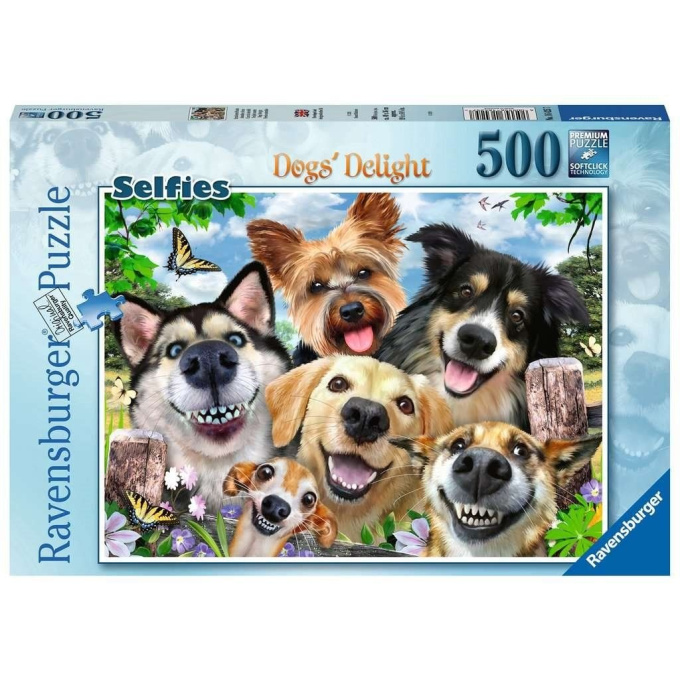 Puzzle 500 - Pejskové