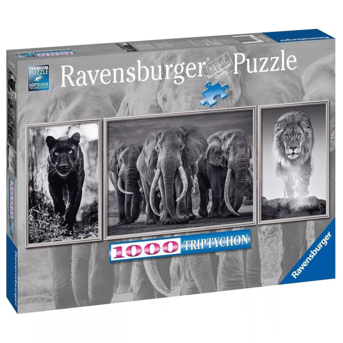 Puzzle 1000- Zvířata