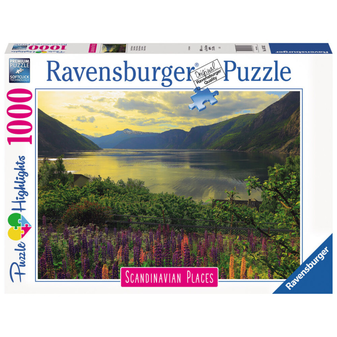Puzzle 1000 – Fjord v Norsku