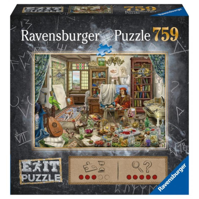 Exit Puzzle 759 – Umělecké studio