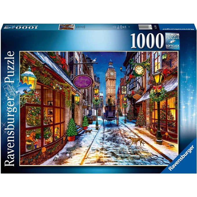 Puzzle 1000 - Vánoce v Londýně