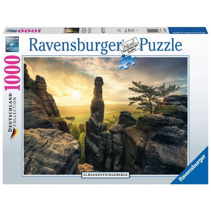 Puzzle 1000 - Labské pískovcové hory