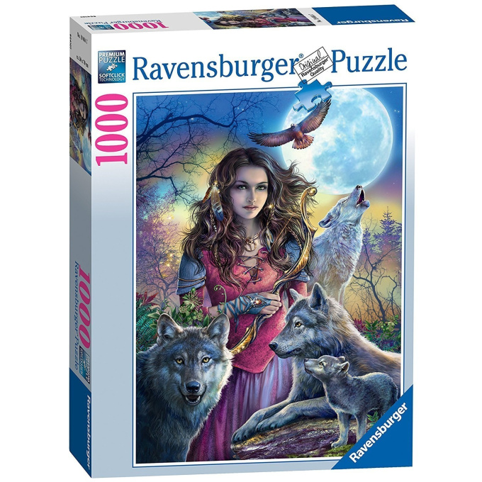 Puzzle 1000 - Patronka vlků