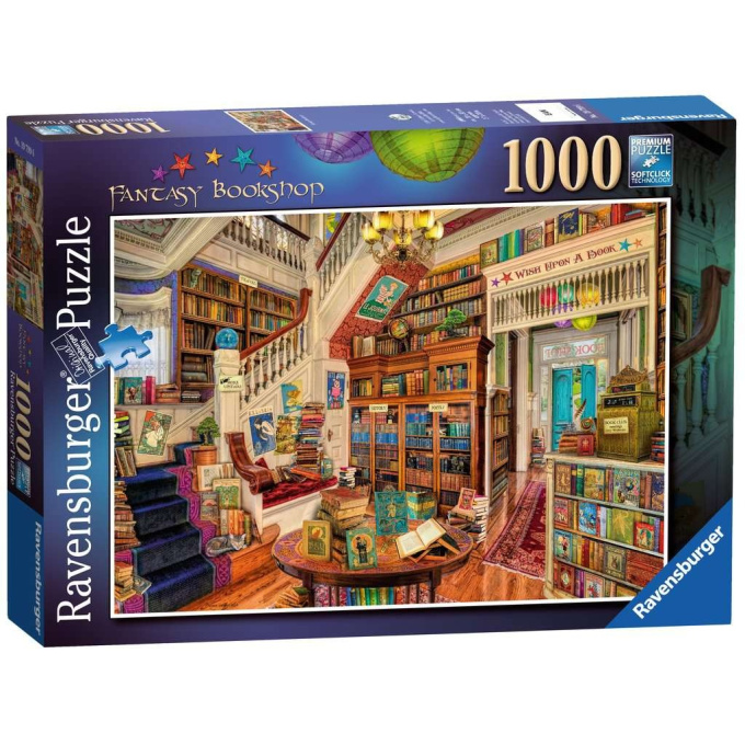 Puzzle 1000 – Obchod s knihami