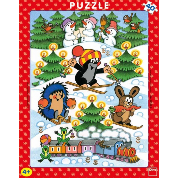 Puzzle 40 - Krtek