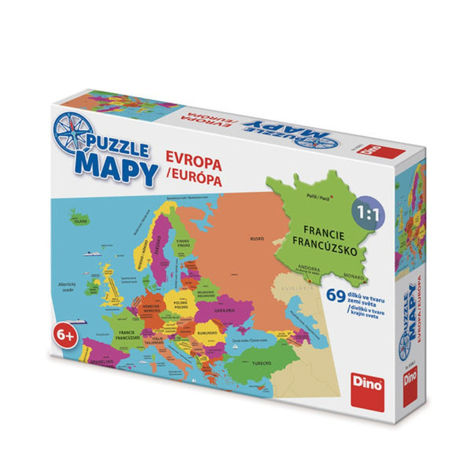 Puzzle 69 – Mapa Evropy