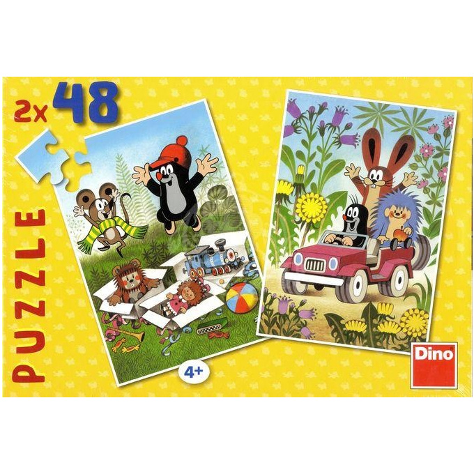 Puzzle Krtek 2 v 1