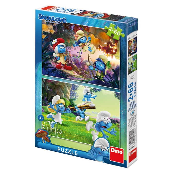Puzzle - Šmoulové 3