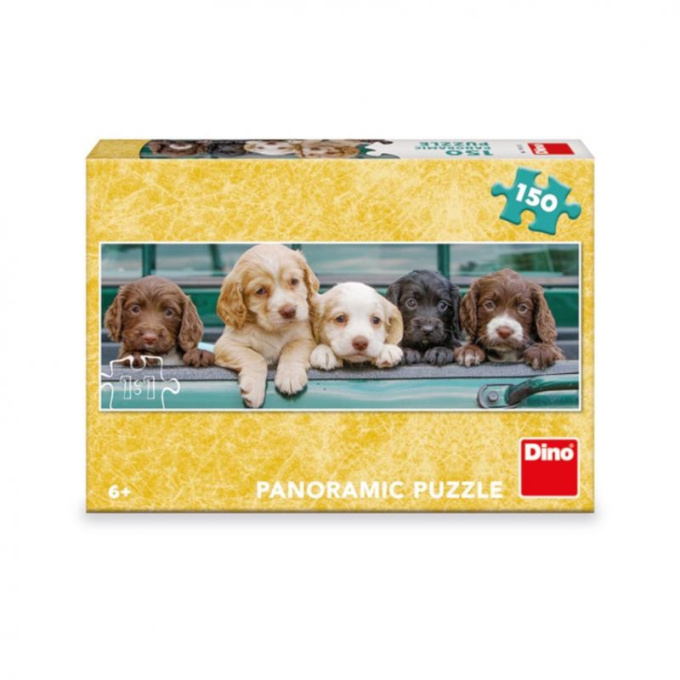 Puzzle 150 – Panorama štěňátka