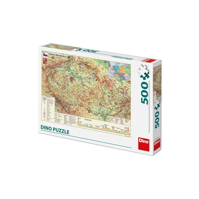 Puzzle 500 – Mapa Moravy
