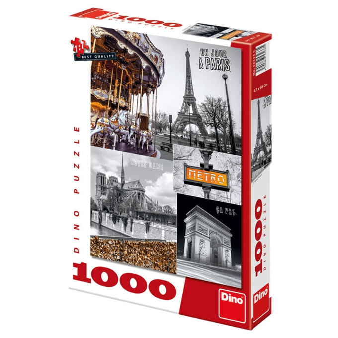 Puzzle 1000 - Paříž