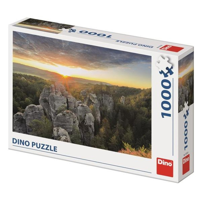 Puzzle 1000 - Skalnaté stěny
