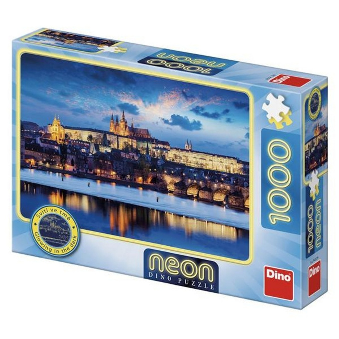 Puzzle 1000 - Noční Praha