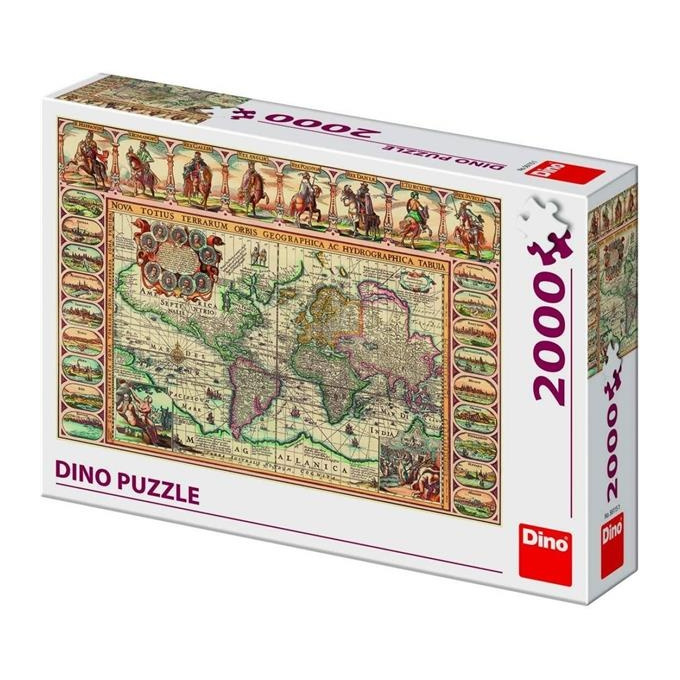 Puzzle 2000 – Historická mapa
