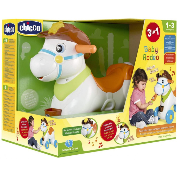 Chicco – Odrážedlo kůň 3v1
