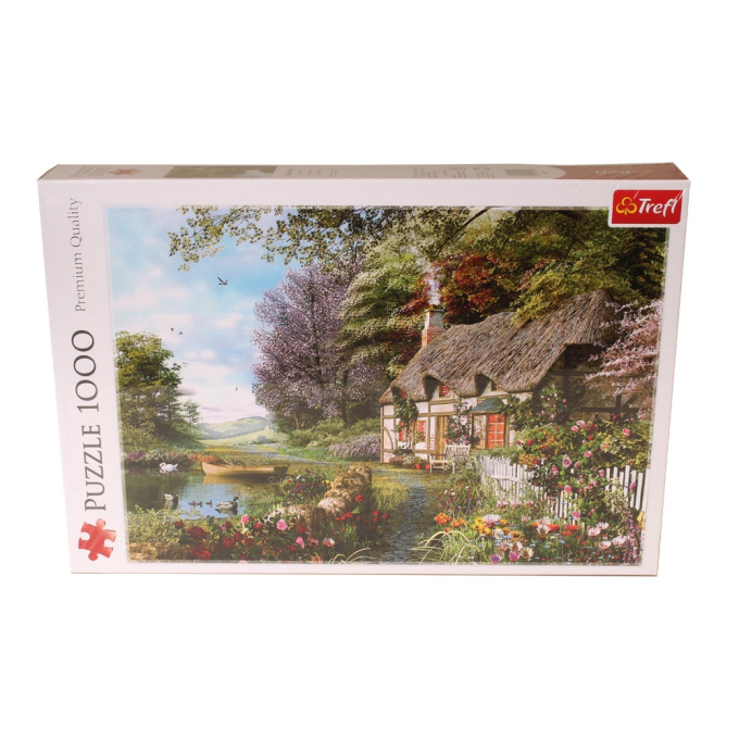 Puzzle 1000 – Dům u jezírka