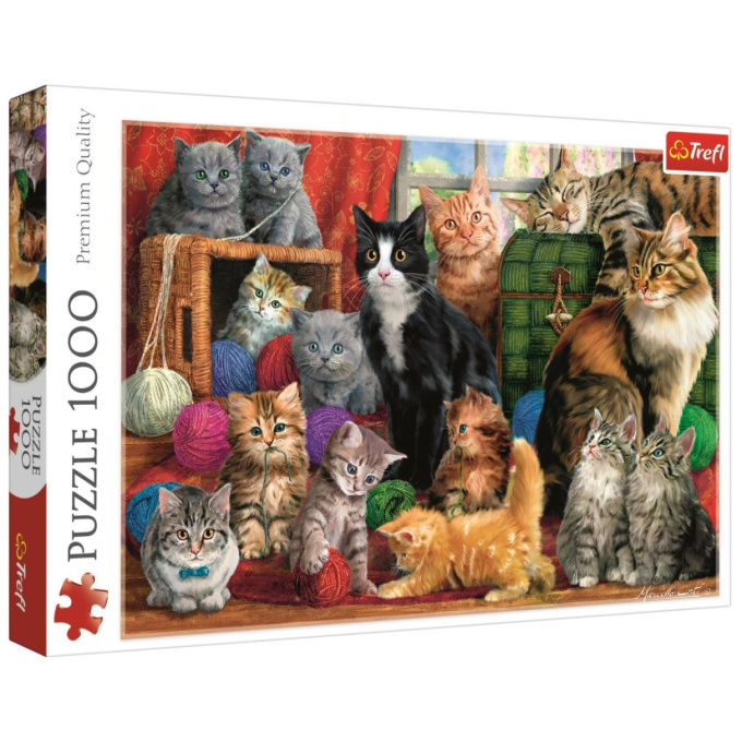 Puzzle 1000 – Kočky