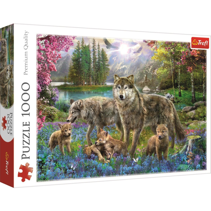 Puzzle 1000 – Vlci