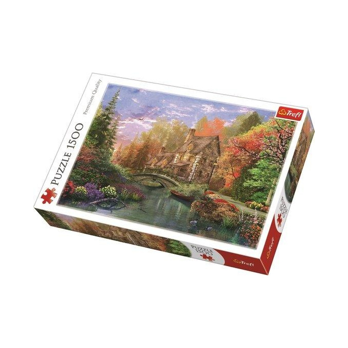 Puzzle 1500 – Chata u jezera