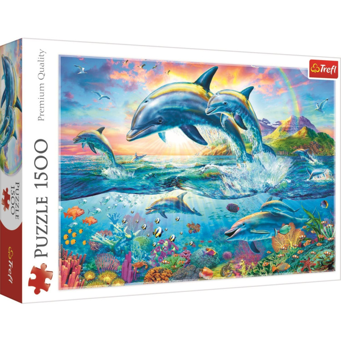 Puzzle 1500 – Delfíni