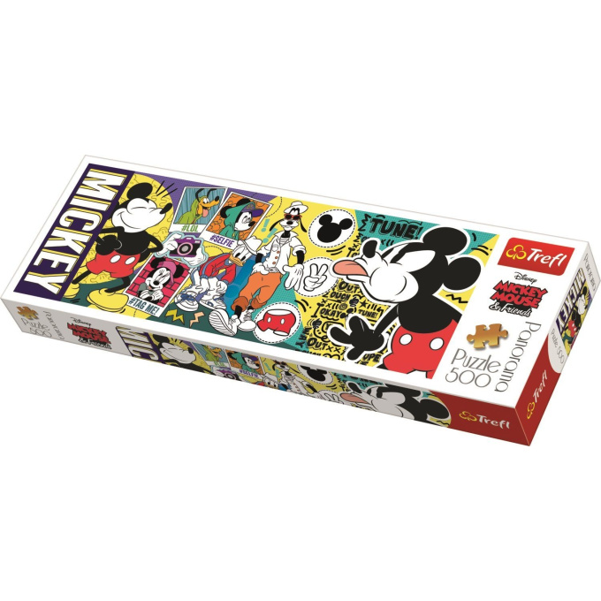 Puzzle 500 – Panorama Mickey Mouse