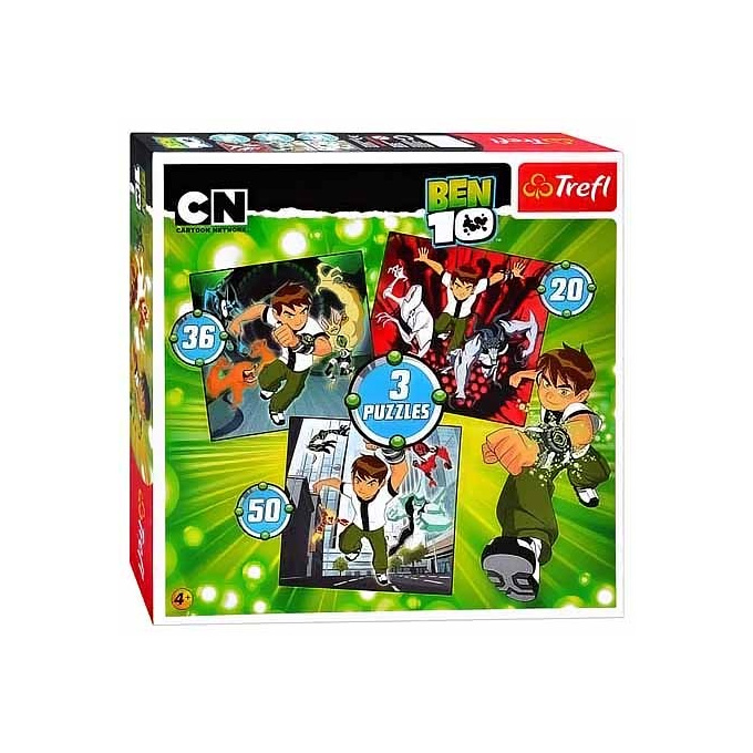 Puzzle 3v1 - Ben 10
