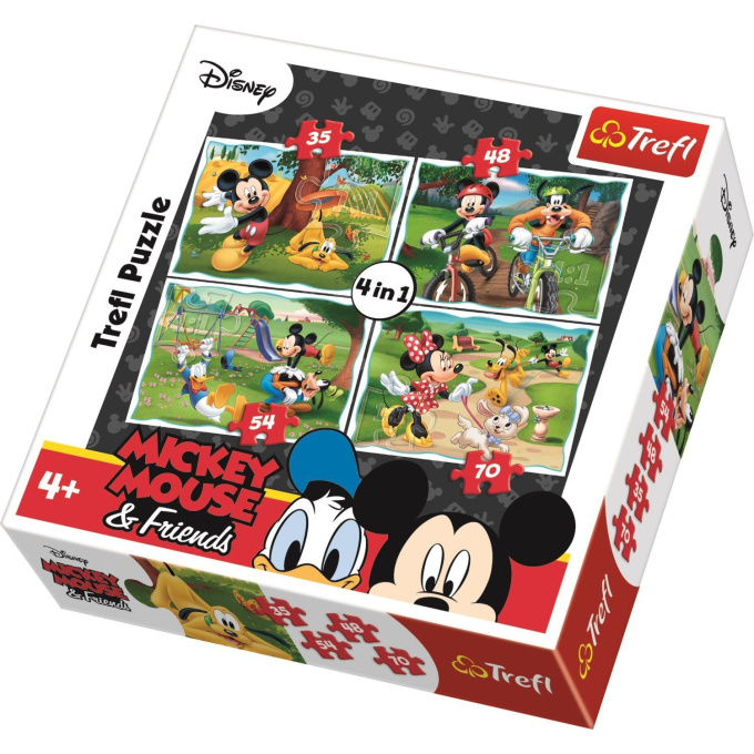 Puzzle 4v1 – Mickey Mouse