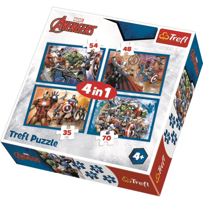 Puzzle Avengers 4v1