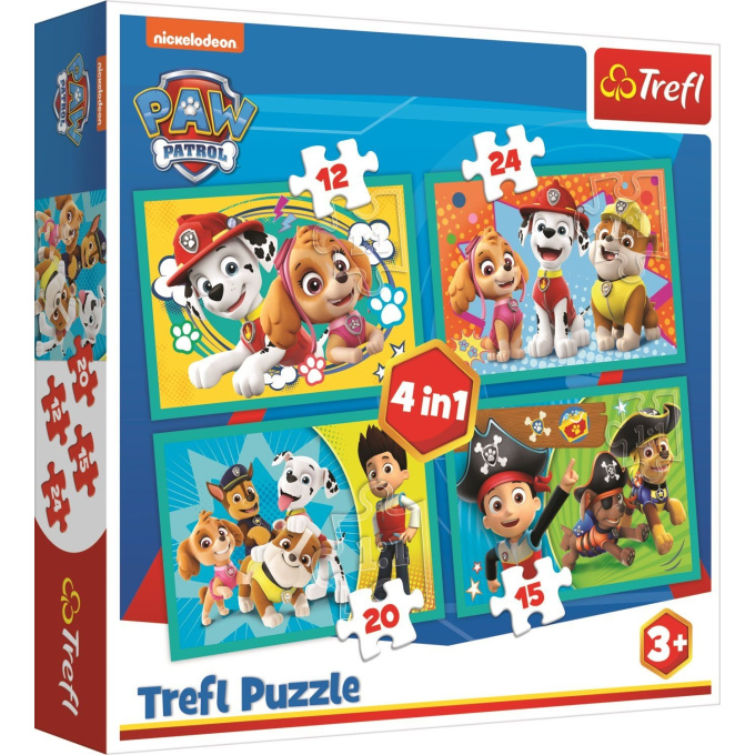 Puzzle 4v1 – Paw Patrol