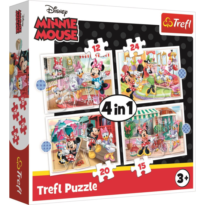 Puzzle 4 v 1 – Minnie Mouse