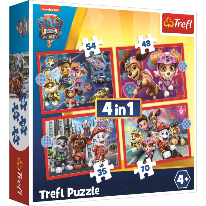 Puzzle 4v1 – Paw Patrol