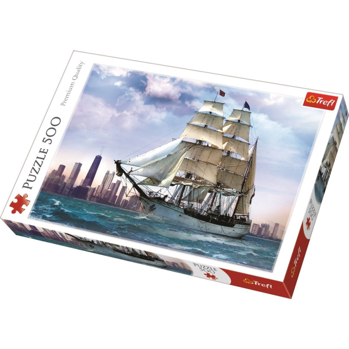 Puzzle 500 - Plachetnice
