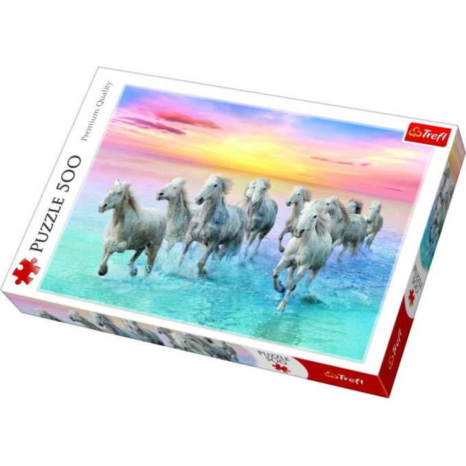 Puzzle 500 – Cválající koně