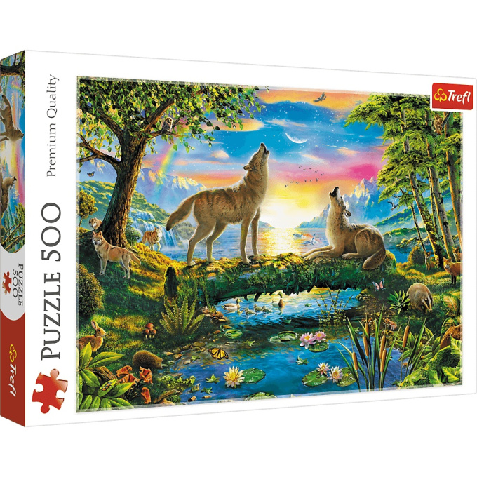 Puzzle 500 – Vlk