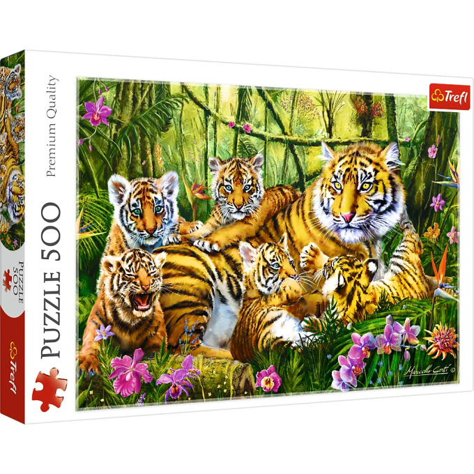 Puzzle 500 – Tygr