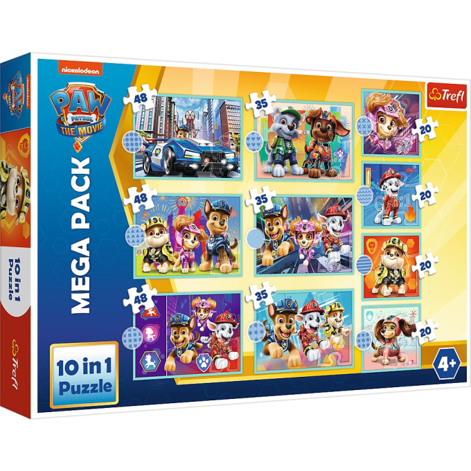 Puzzle 10 v 1 – Paw Patrol