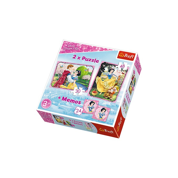Puzzle 2 v 1 - Sněhulka