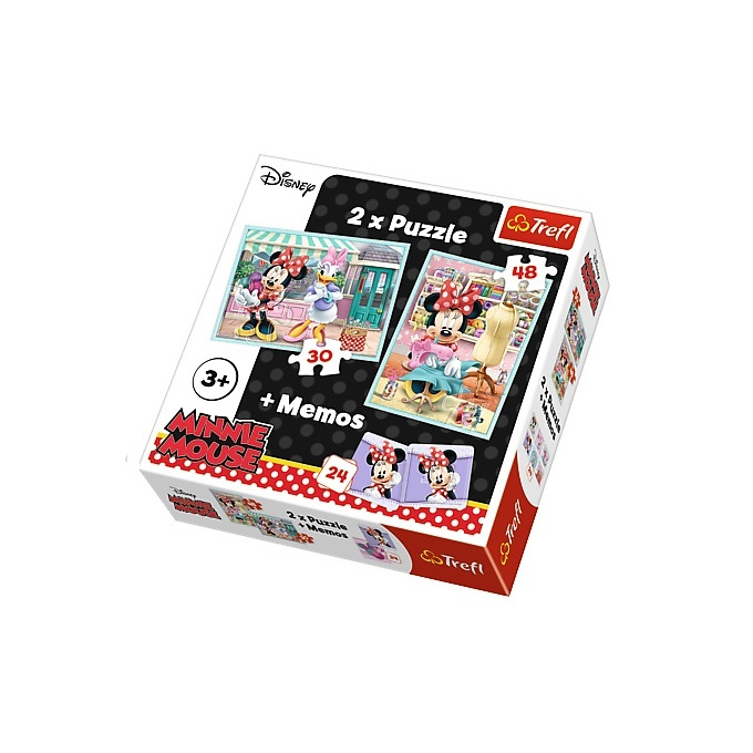 Puzzle 2 v 1 - Minnie Mouse