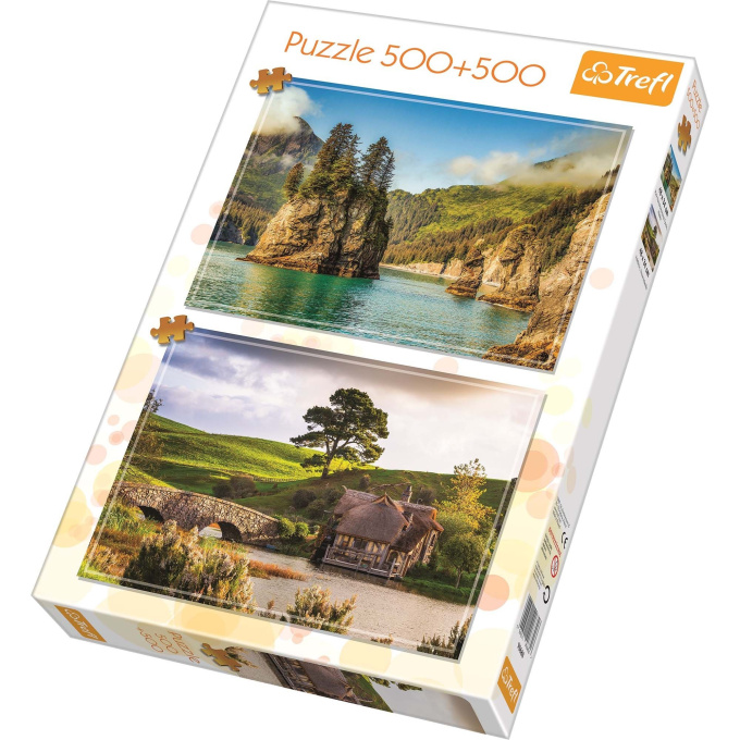 Puzzle 2 x 500 - Aljaška