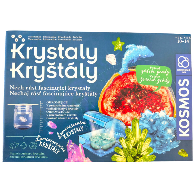 Sada experimentů - Krystaly