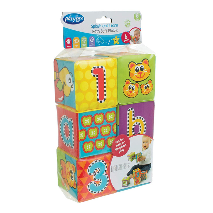 Playgro - Měkké kostky