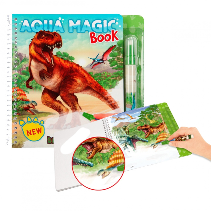 Malování vodou Svět dinosaurů