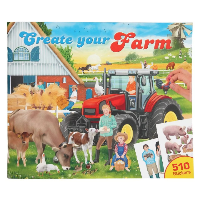 Sešit se samolepkami – Farma