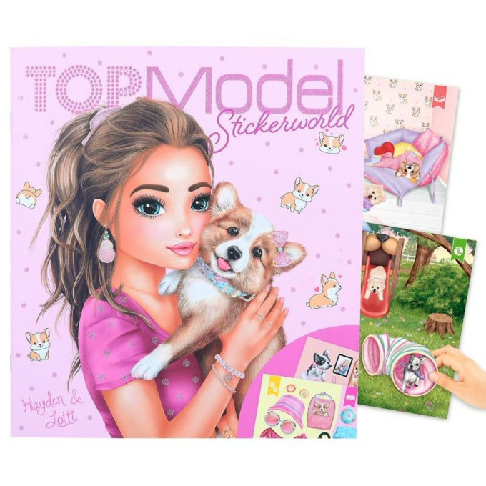 Top Model-Skicák Stickerworld