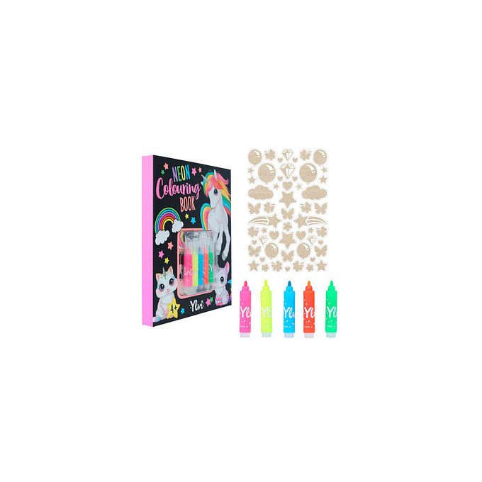 Neon Colouring Book