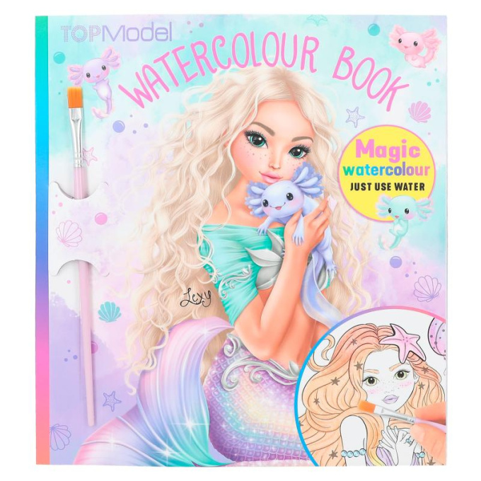 Top Model – Malování vodou