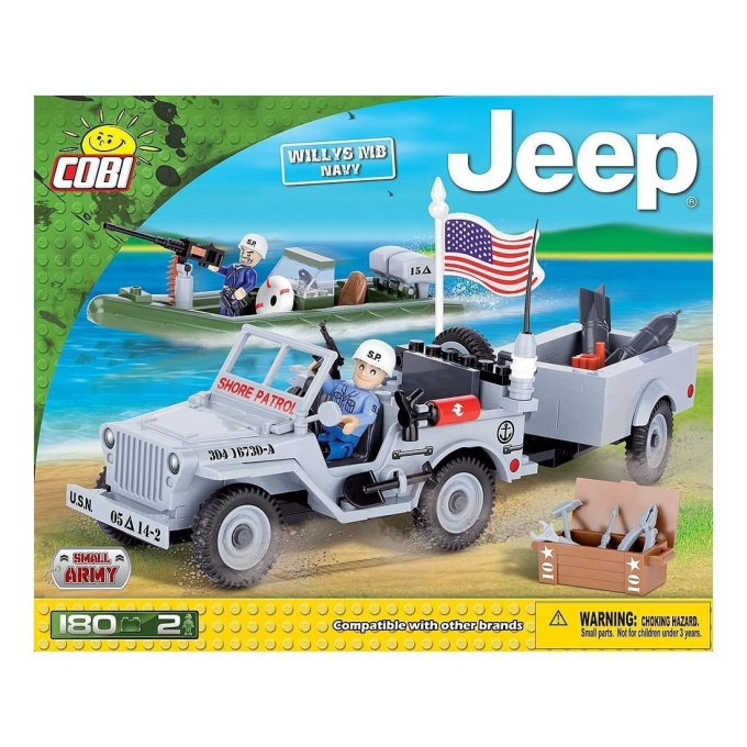 Cobi 24193 – Jeep Willys MB Navy