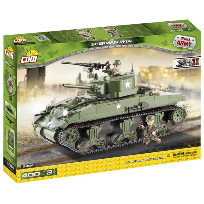 Cobi 2464A – Tank Sherman M4A1