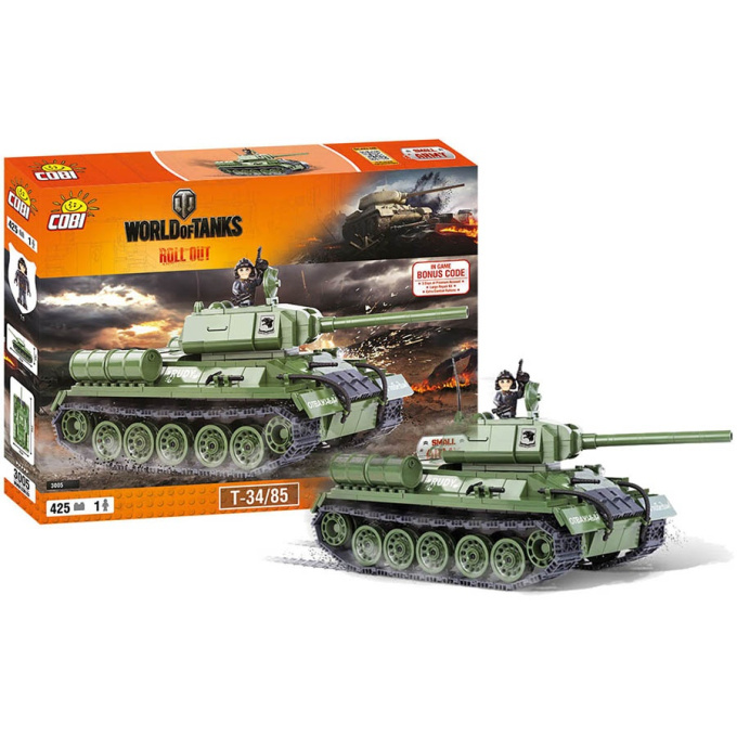 Stavebnice World of Tanks tank T 34/85