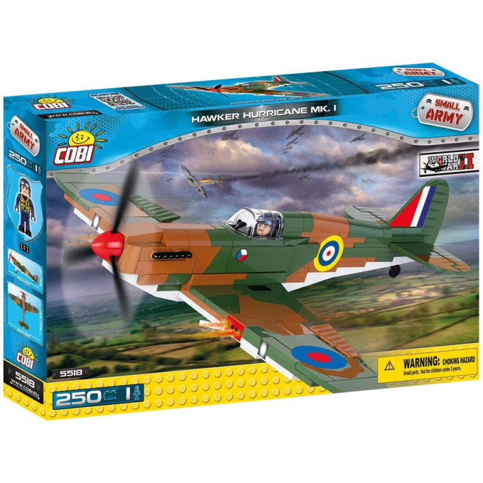 Cobi 5518 – Letadlo Hawker Hurricane MK.I